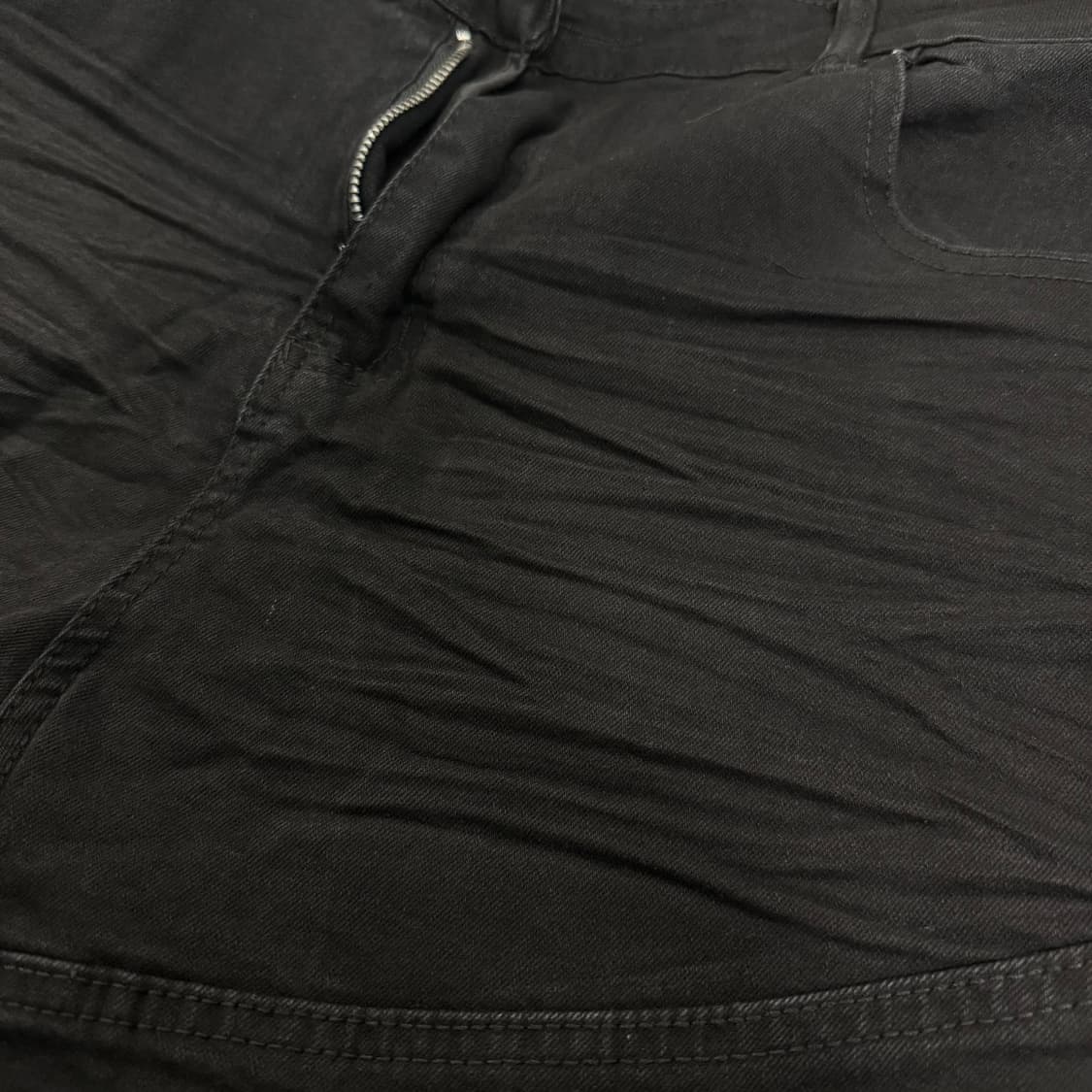 (재입고) 릭오웬스 스타일 코튼 플레어진 상품이미지7