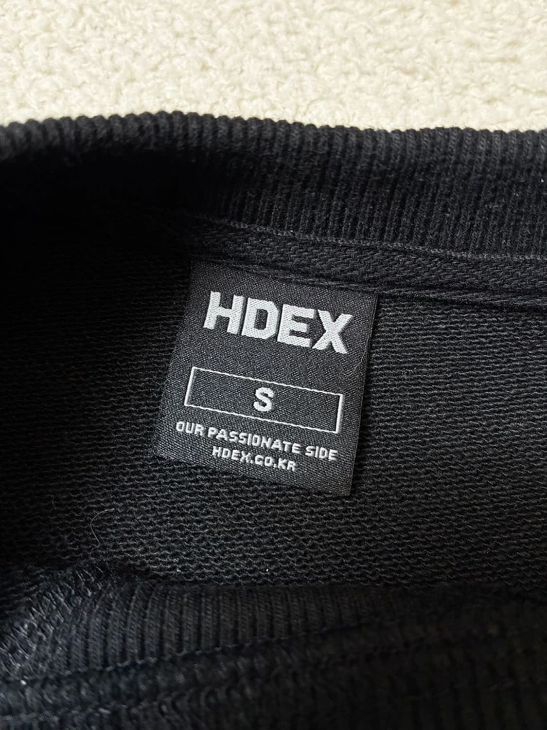 HDEX 우먼스 바시티 크롭 맨투맨 PN7409 상품이미지6