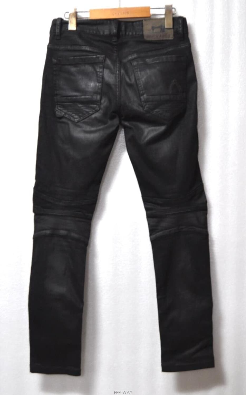 버커루/여성바이커코팅슬림스키니진(허리27) 상품이미지2