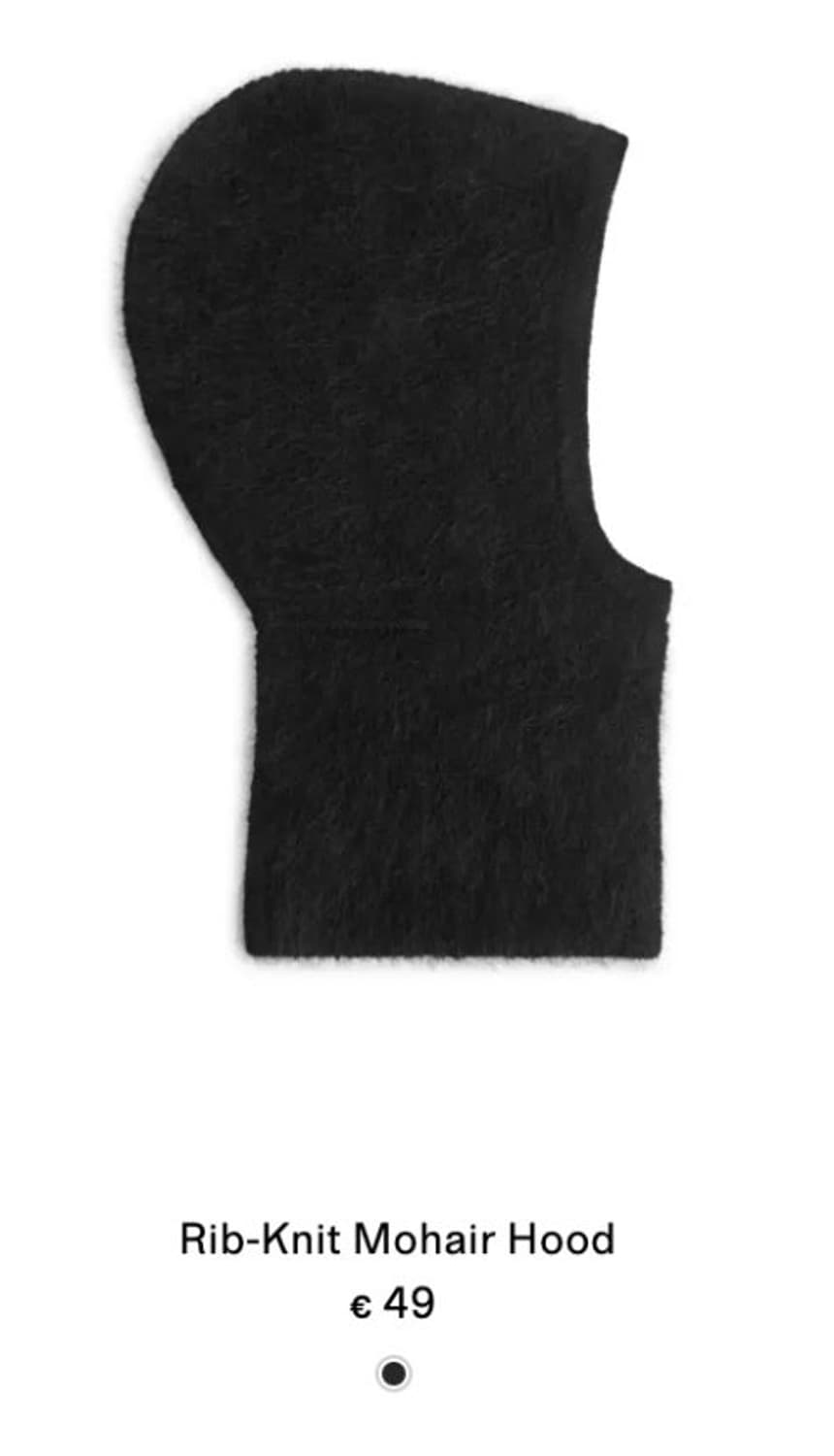 arket 아르켓 모헤어 바라클라바 상품이미지1