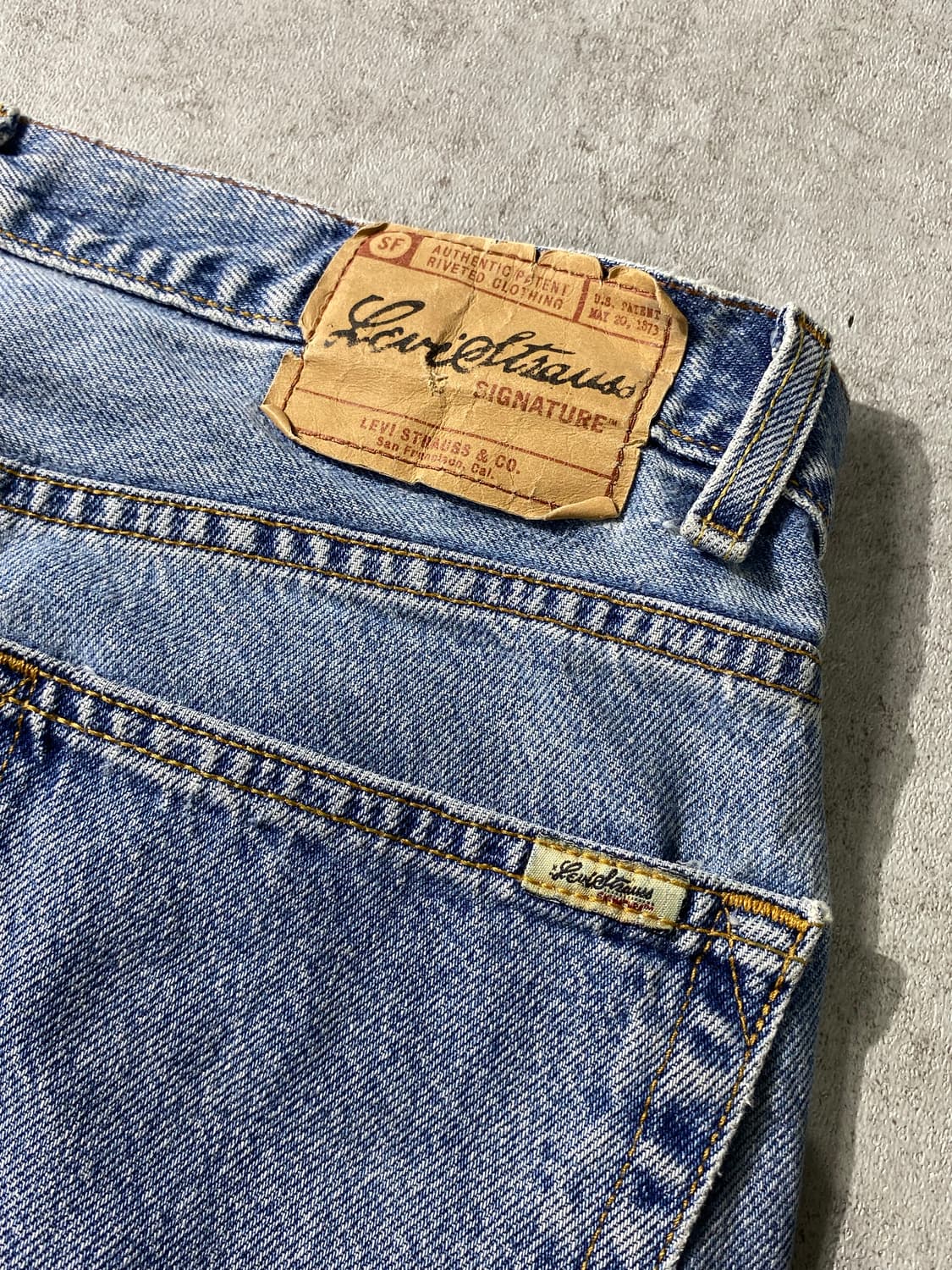 [34] Levi's 리바이스 시그니쳐라인 릴렉스핏 데님팬츠 상품이미지8