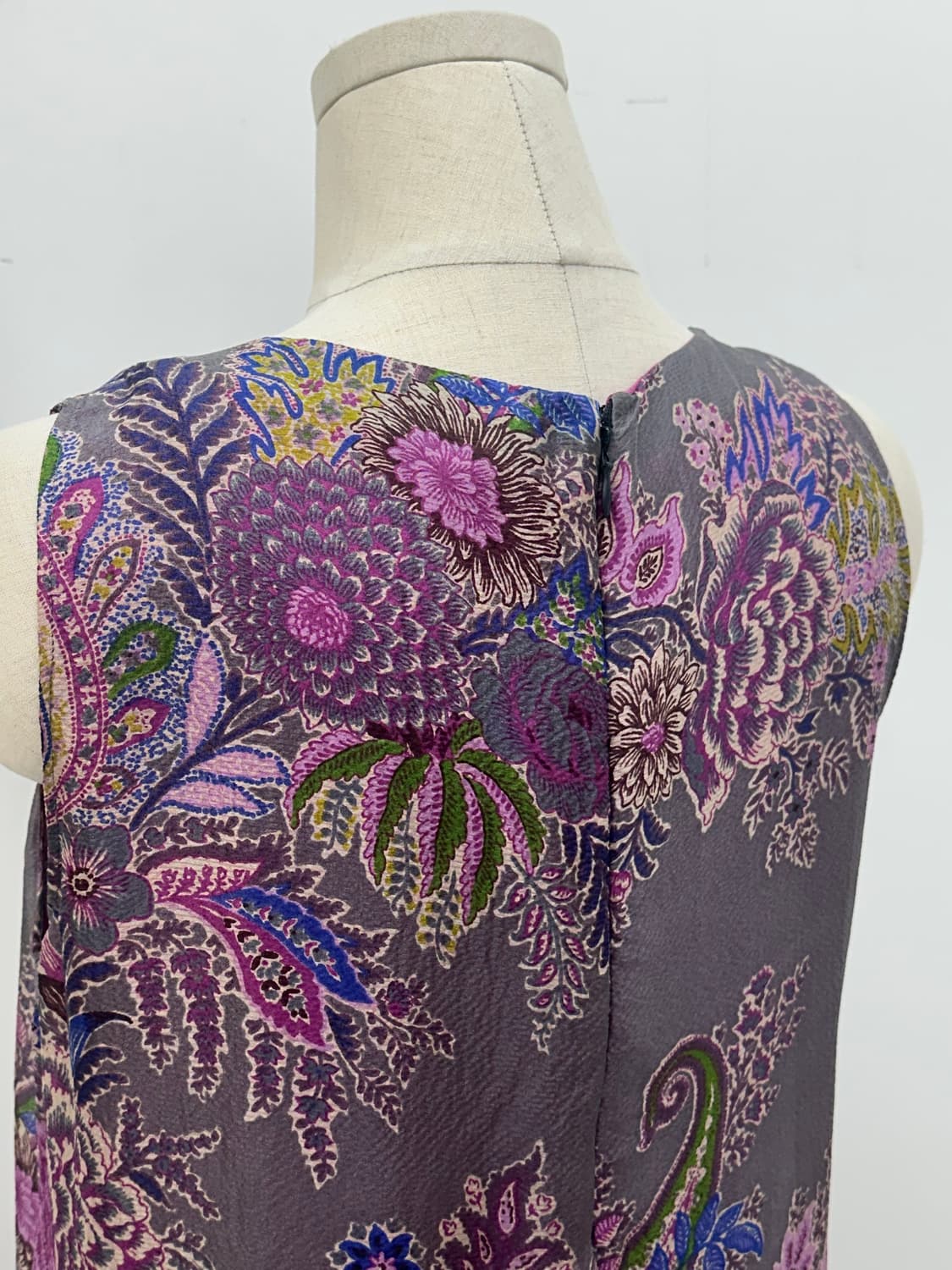 에트로 실크 민소매 원피스 상품이미지5