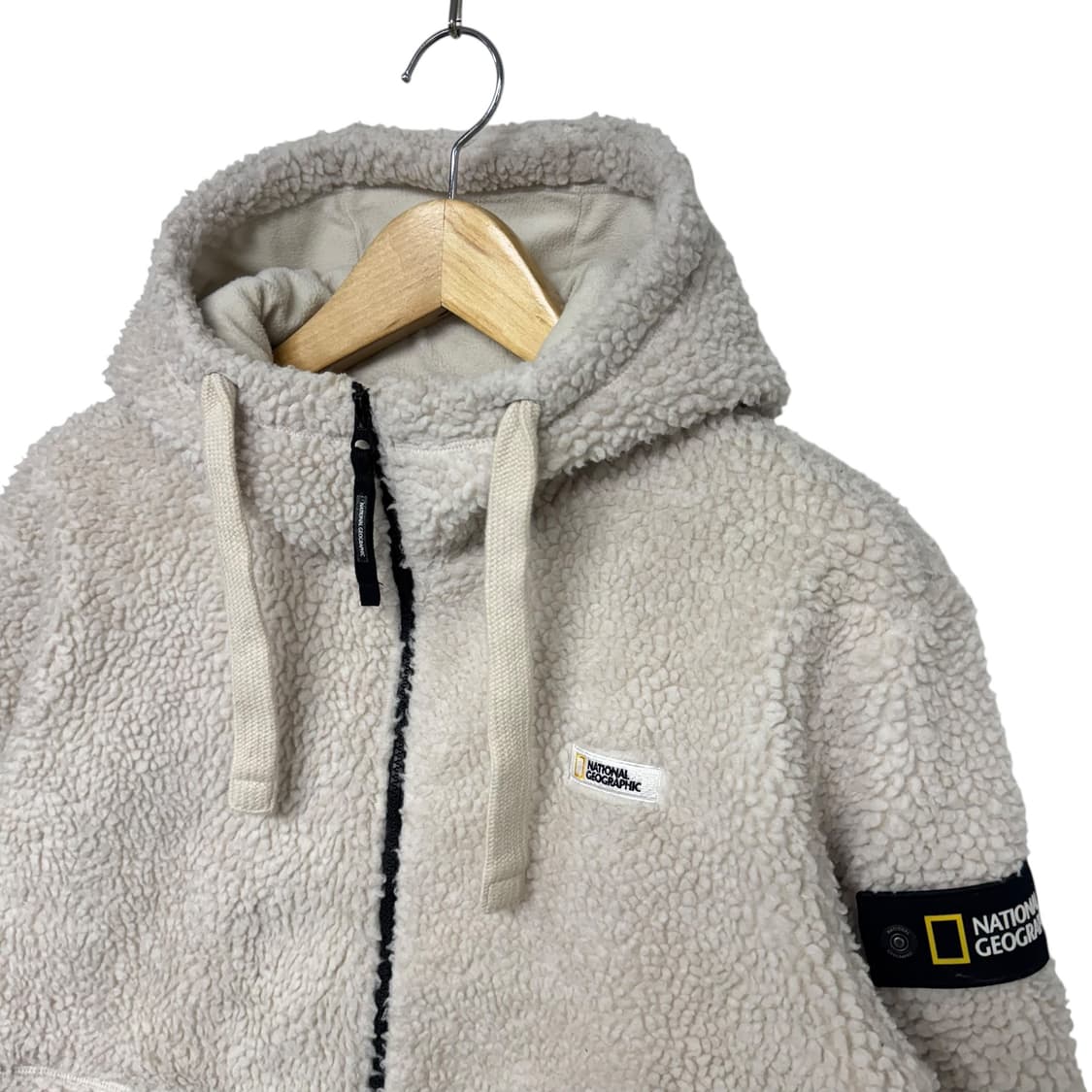 네셔널지오그래픽 와펜 뽀글이 후리스자켓 상품이미지2