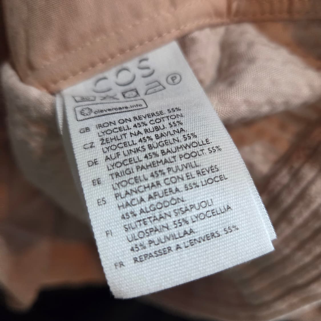 COS 코스 코듀로이 오버핏 셔츠 자켓 상품이미지5