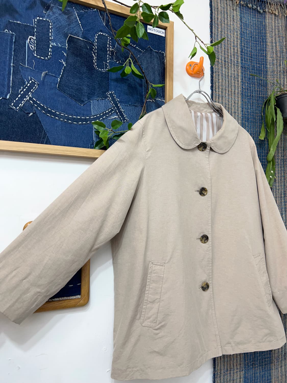 👧🏻LORENZO RIGHI  Round Collar Jacket 상품이미지4