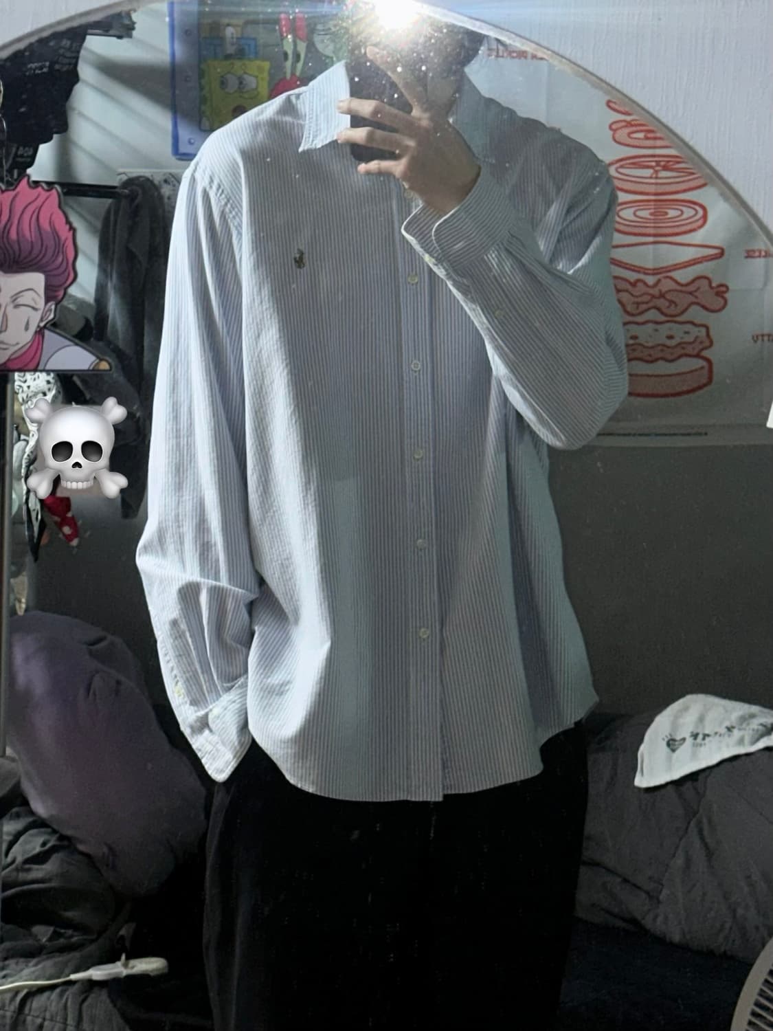 폴로 랄프로렌 스트라이프 셔츠 XXL 상품이미지6