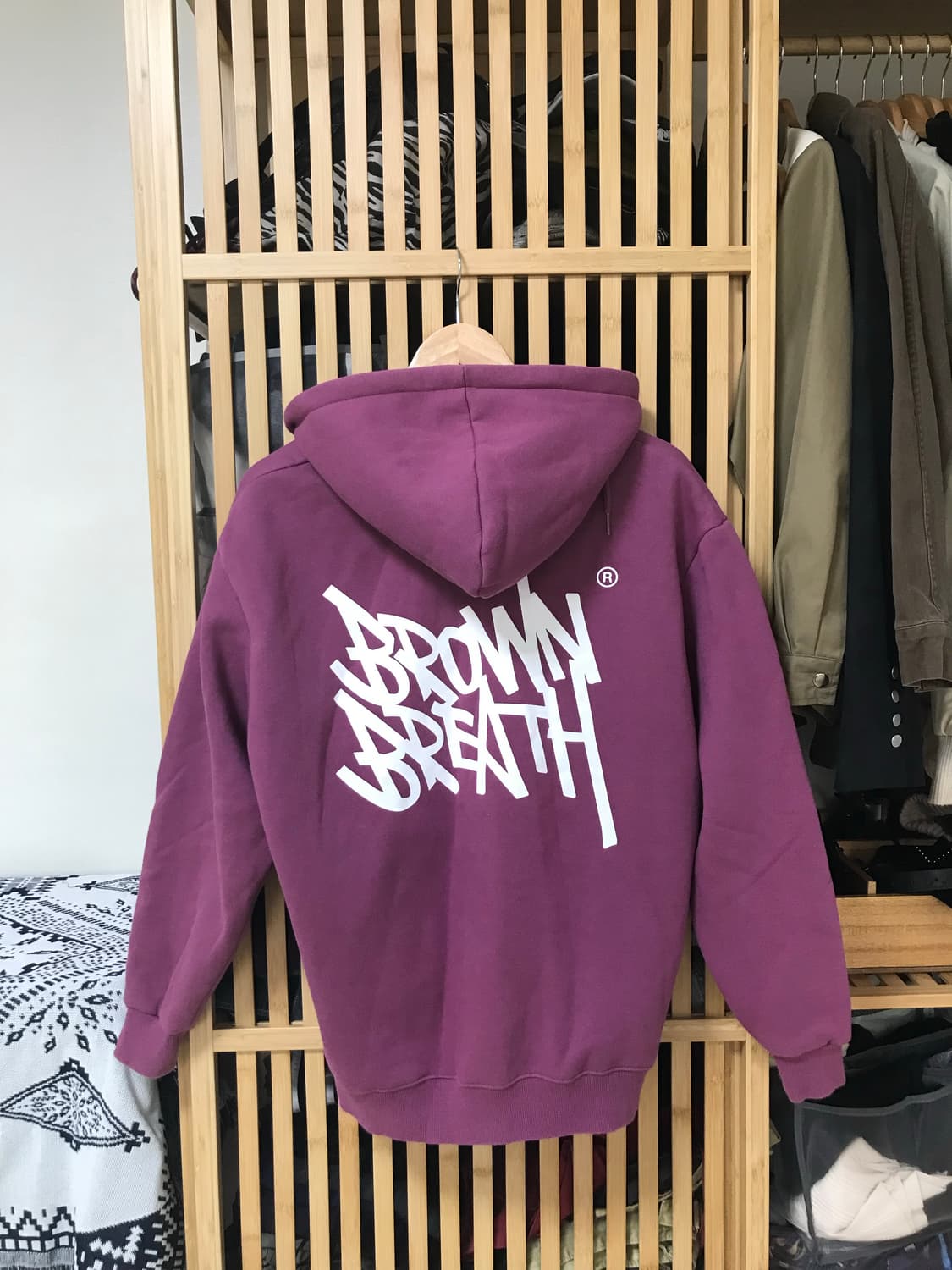 브라운브레스 후드티 상품이미지1