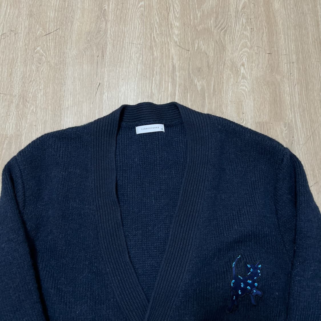 리버클래시 남성 브이넥 니트 가디건 XL/105  상품이미지2