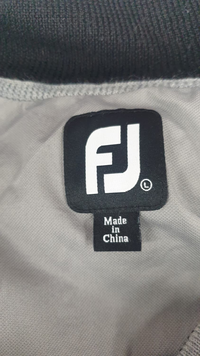 풋조이 아가일 울 반집업 방풍니트 L 상품이미지3