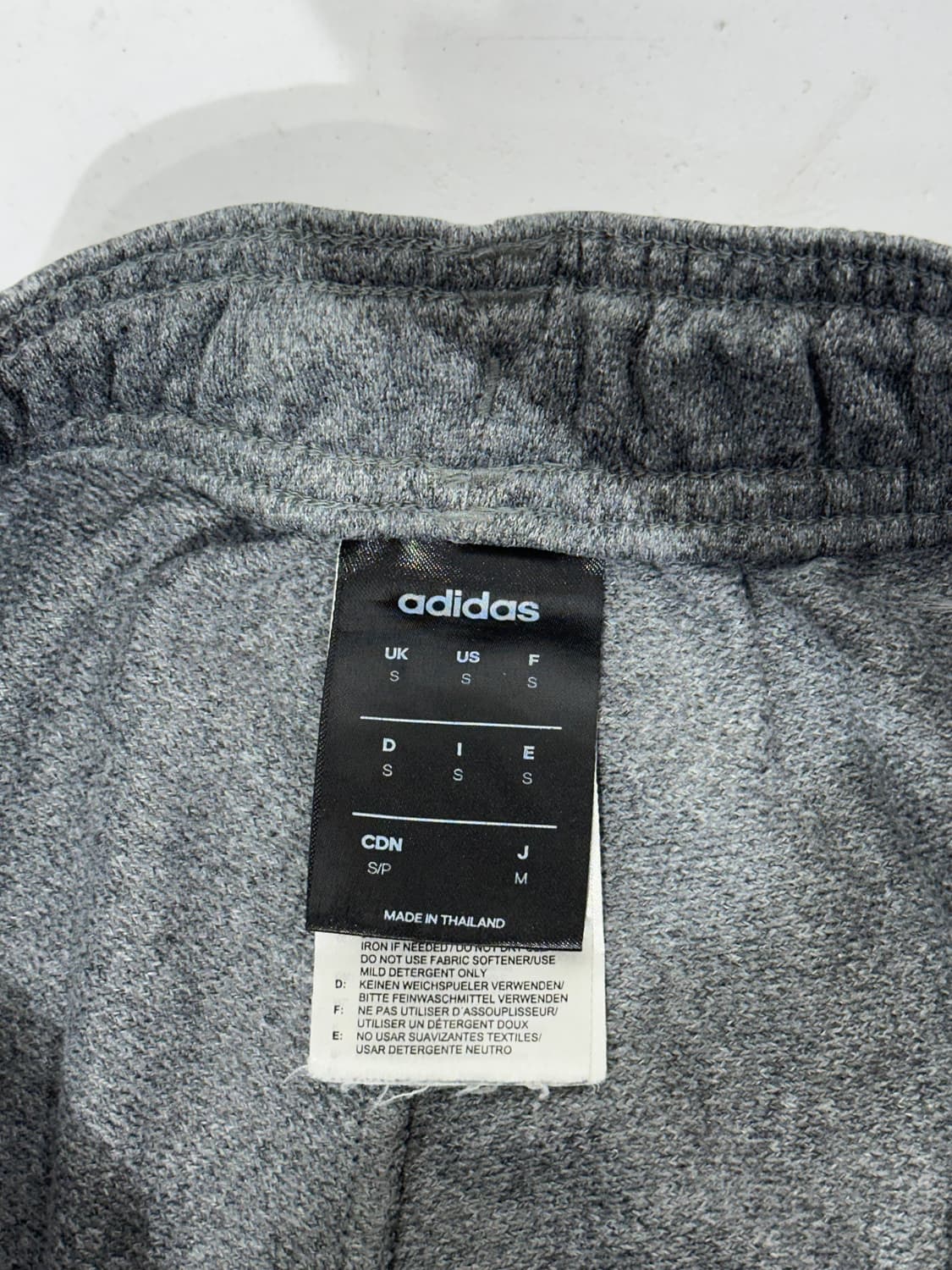 아디다스 그레이 블랙 삼선 와이드 팬츠 S 상품이미지7