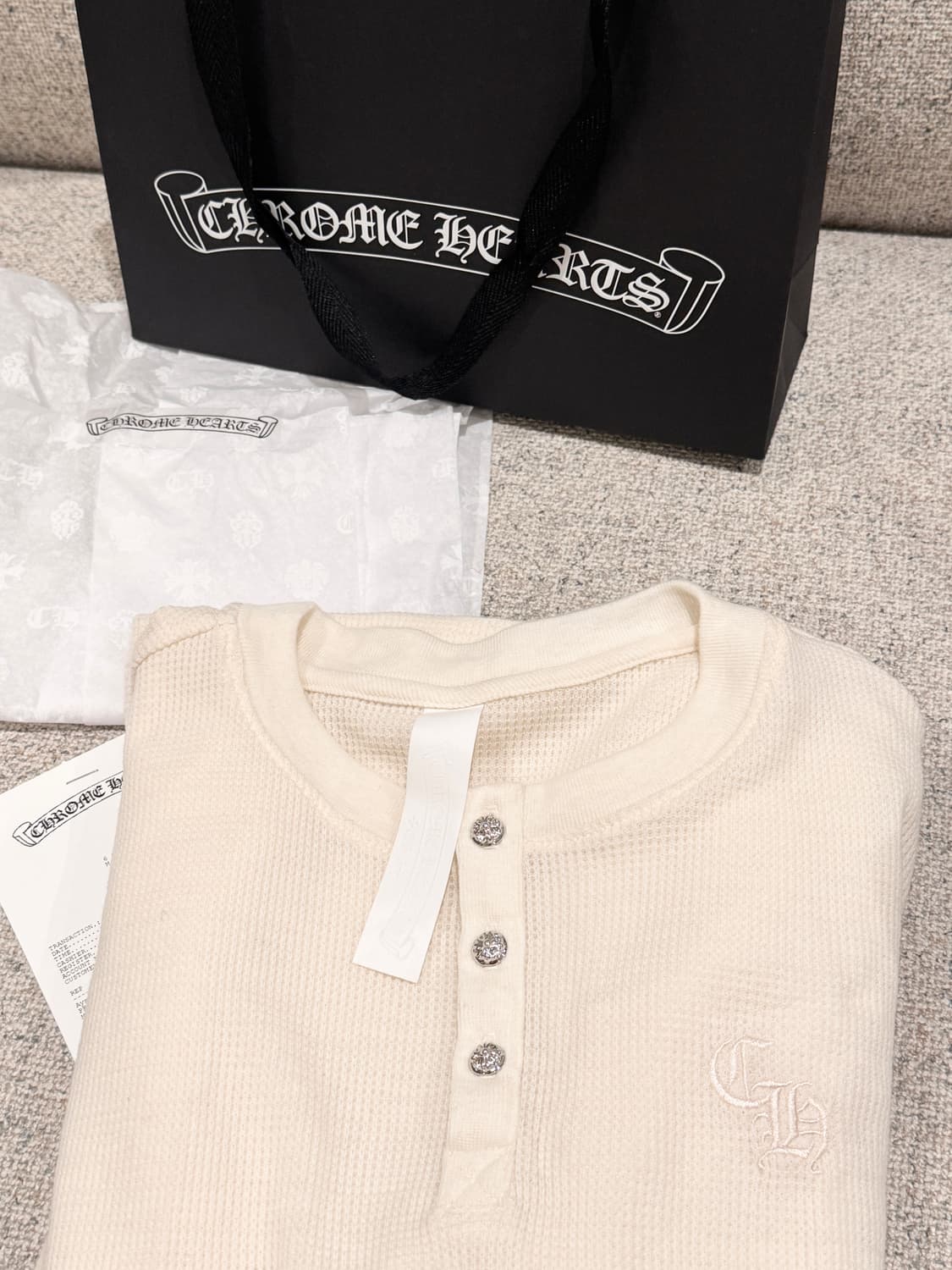 크롬하츠 자수 크로스볼 헨리넥 상품이미지6