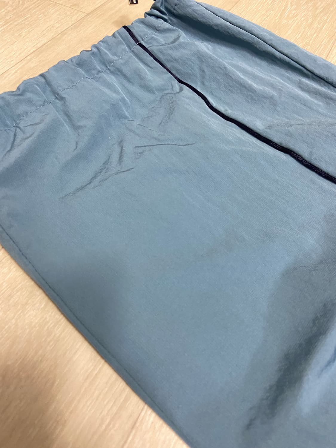 빈티지 파이핑 팬츠_블루  상품이미지5