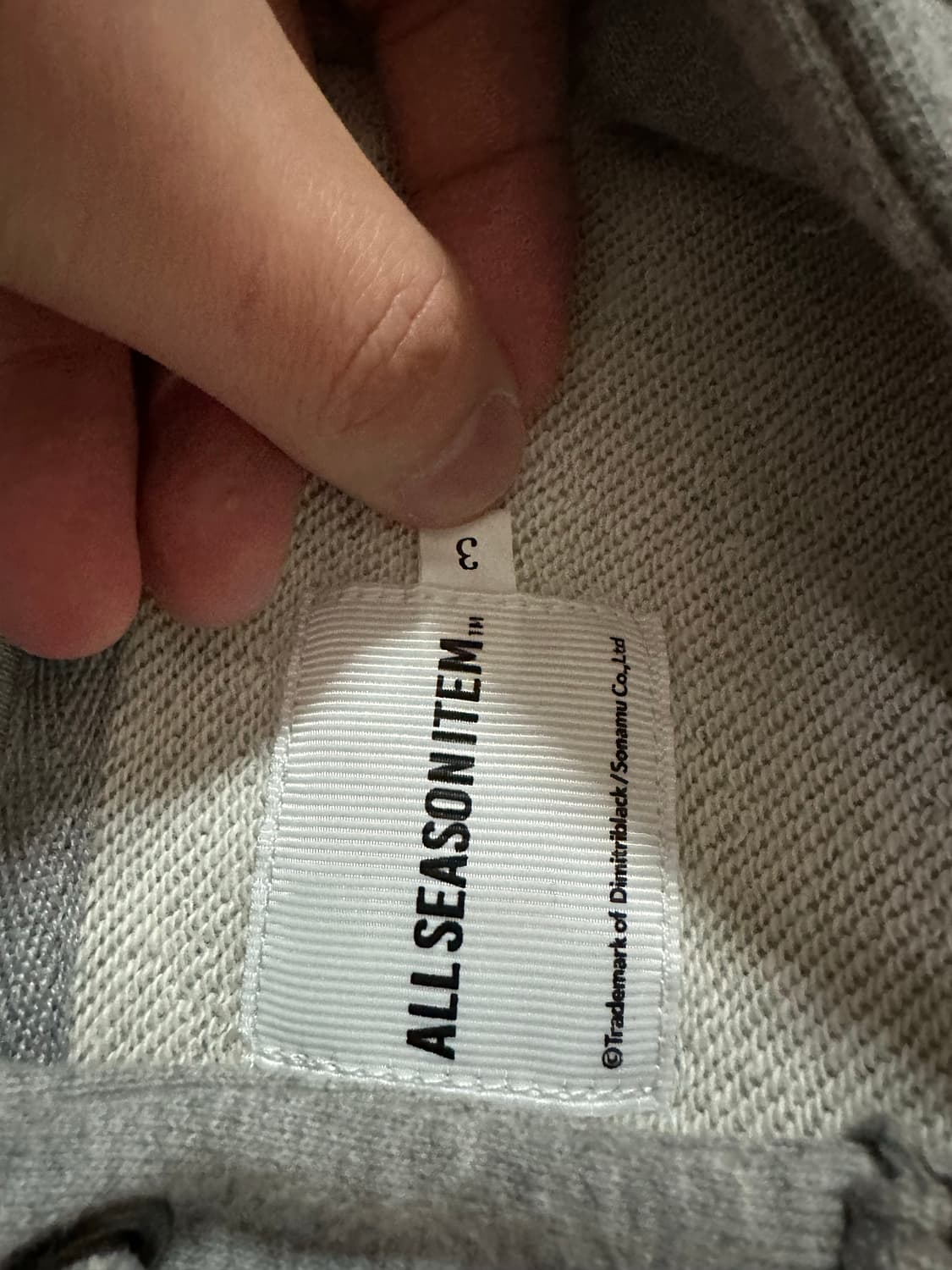 디미트리 블랙 후드집업 새상품 상품이미지3