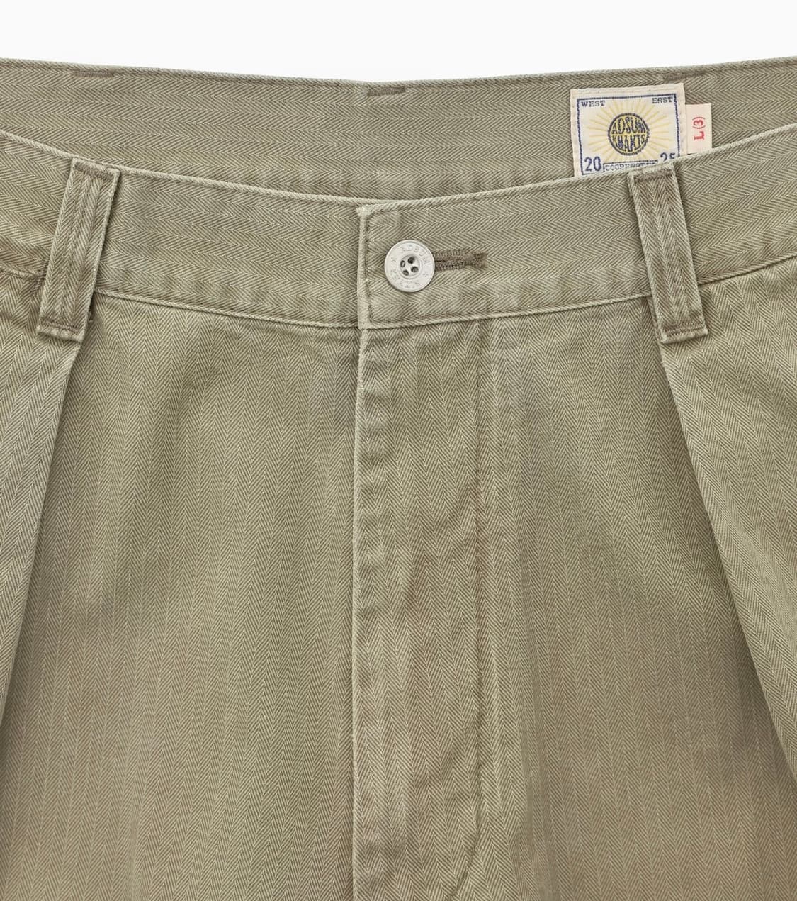 [S] 카키스 x 애드섬 HBT Pant  상품이미지2