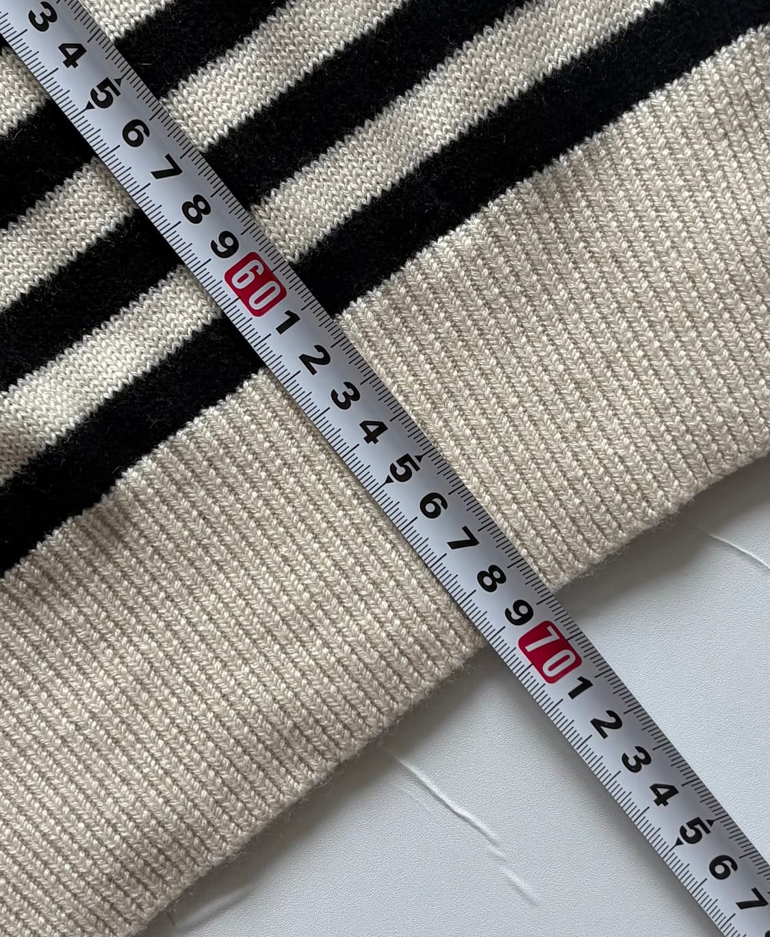 앤더슨벨 버드 스트라이프 스웨터 니트 상품이미지8