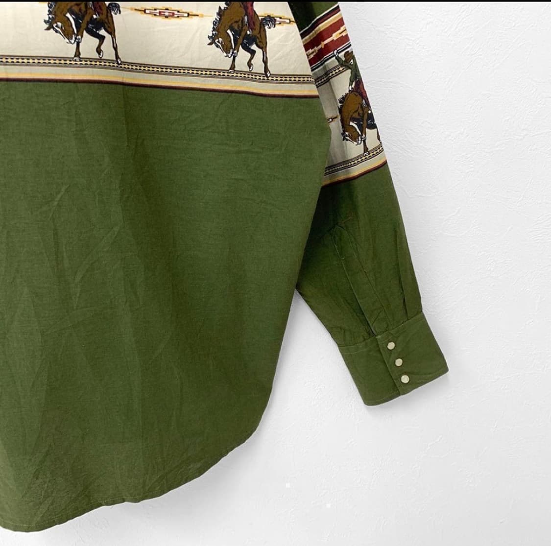 랭글러 카우보이 웨스턴 셔츠XXL 상품이미지6