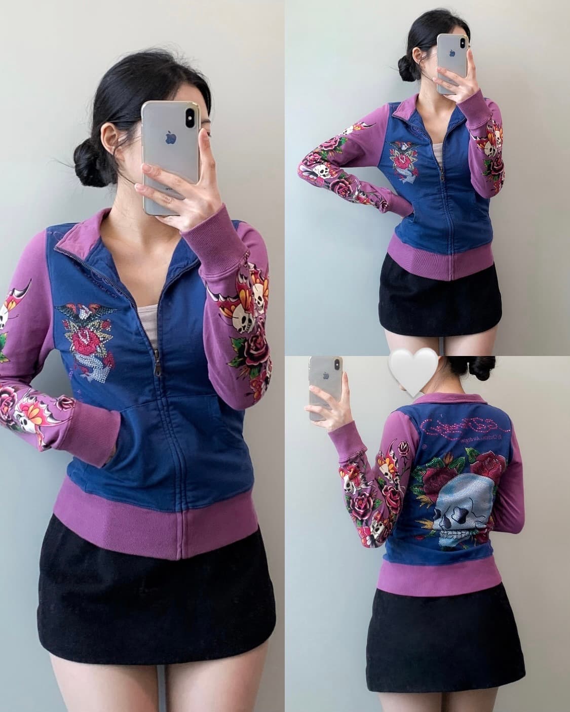 에드하디 스컬 로즈 자켓 상품이미지1