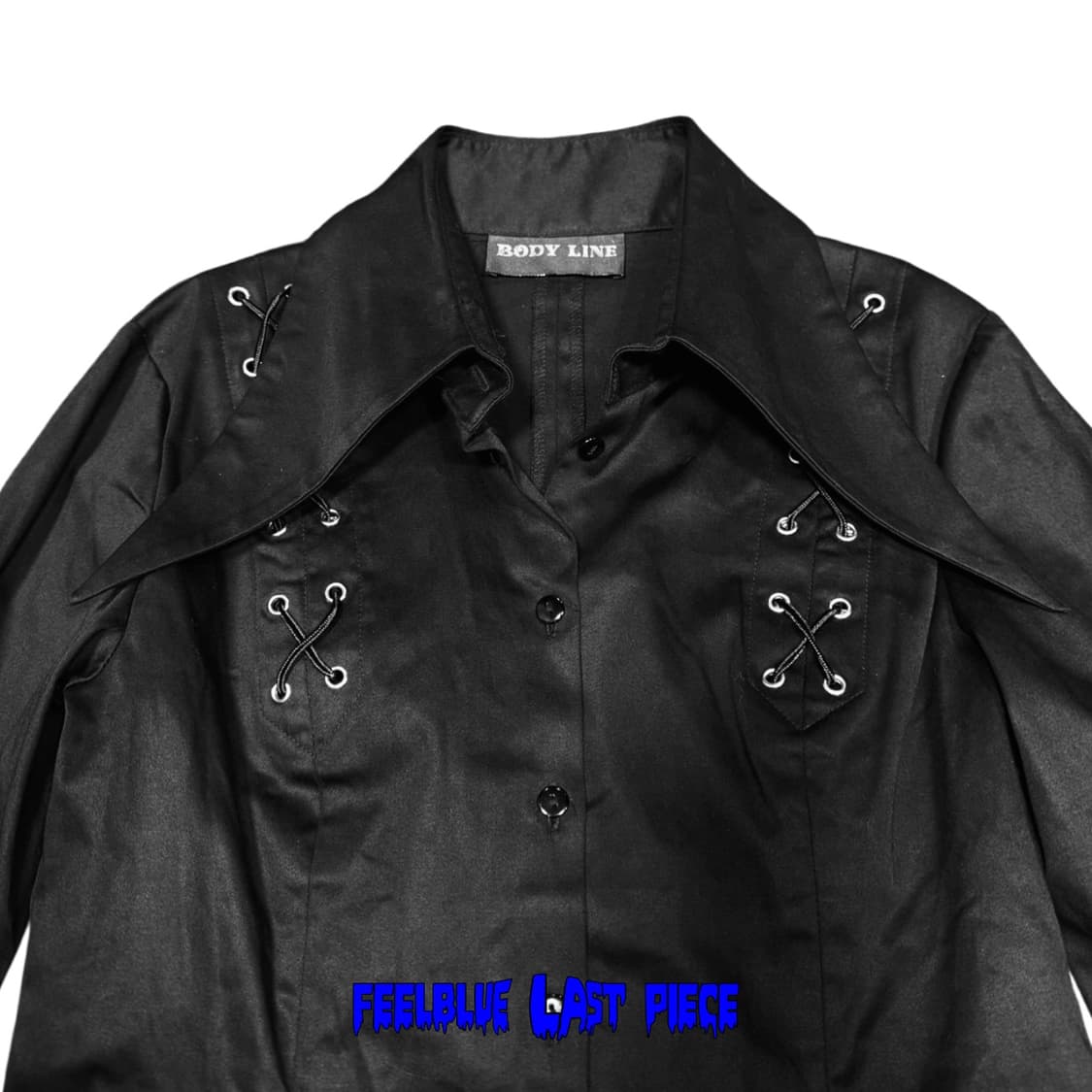 BODY LINE Gothic Lace-Up detail shirts 상품이미지4