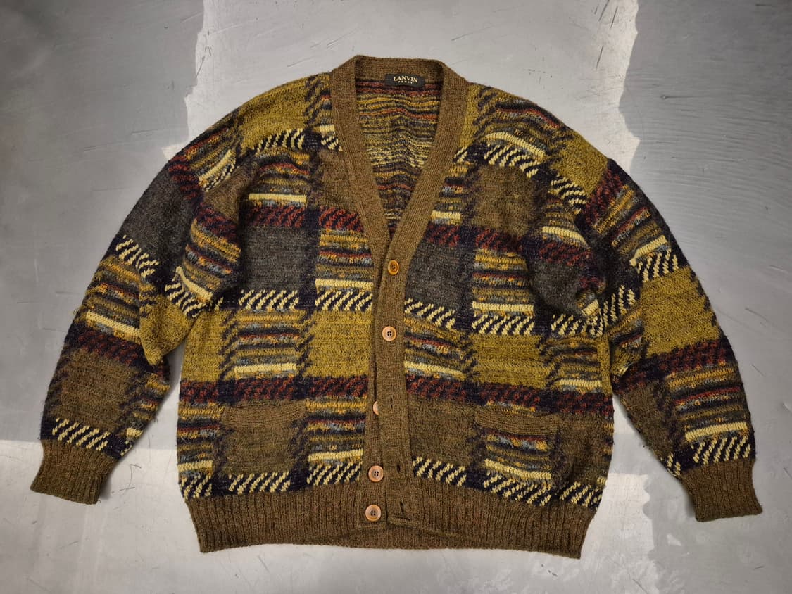 90s LANVIN  모헤어 가디건 상품이미지1