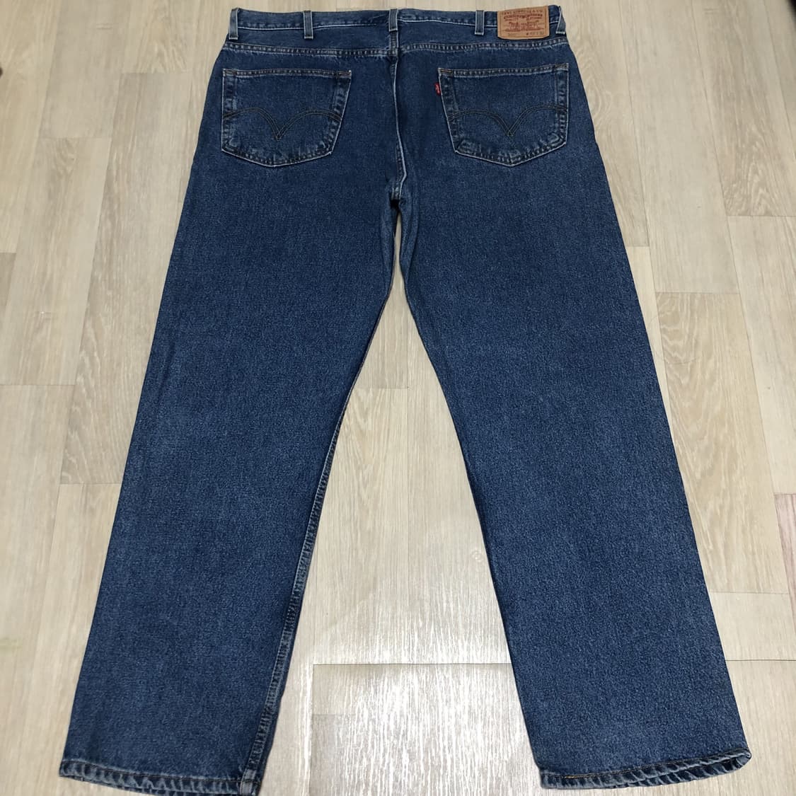 (42) 00s 리바이스 Levi's 505 레귤러핏 빅사이즈 중청 데님 상품이미지6