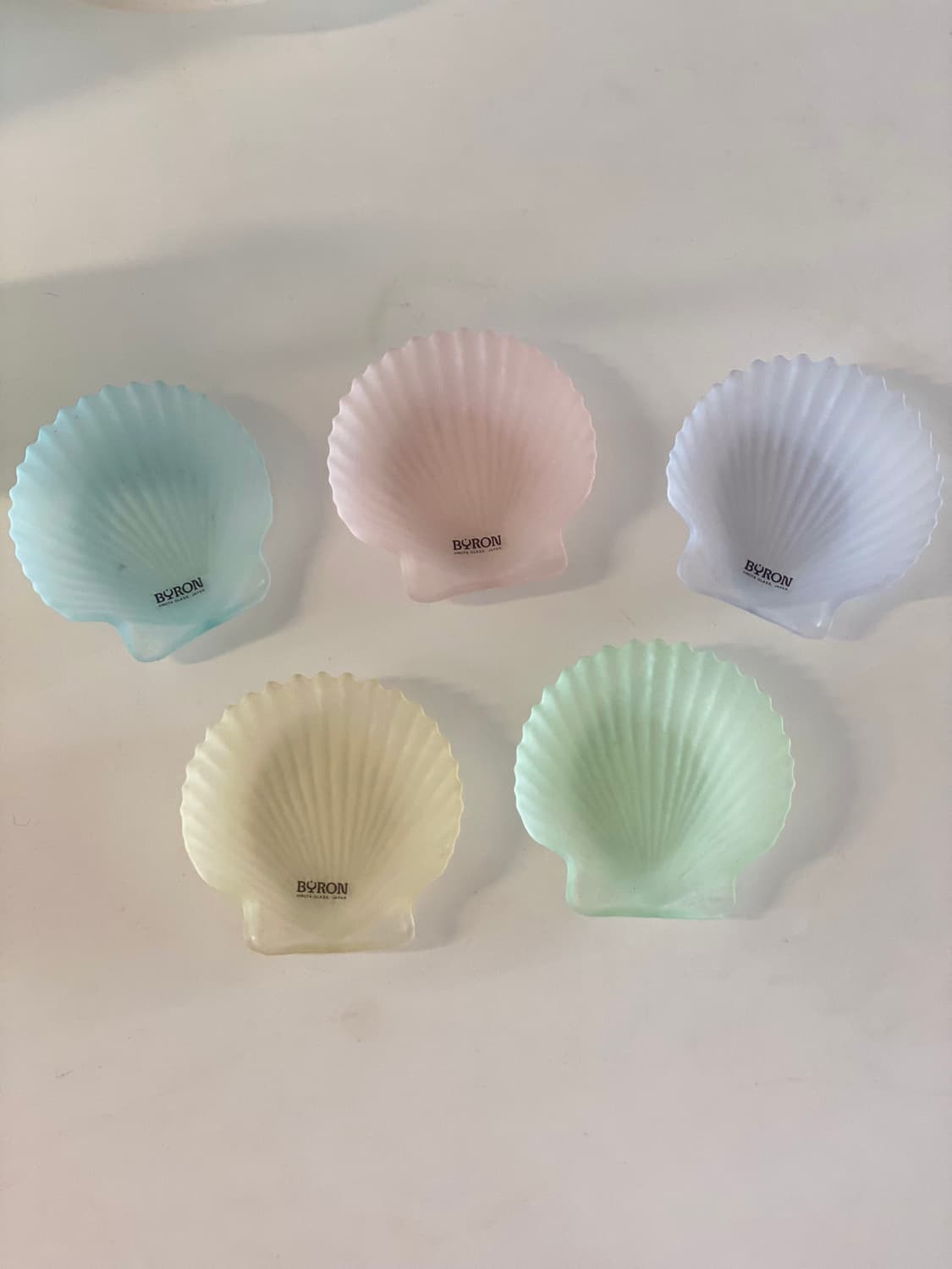 Hirota glass japan 유리그릇 세트 조개쉘 상품이미지2