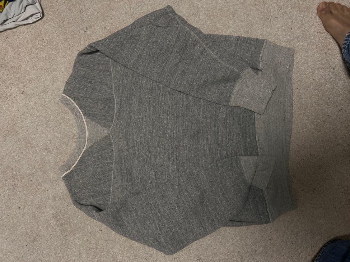 웨어하우스 스웻 401,403? 그레이 42사이즈 상품이미지2