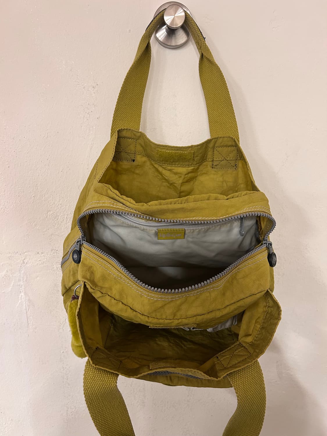 키플링 숄더백 토트백 올리브색 상품이미지6