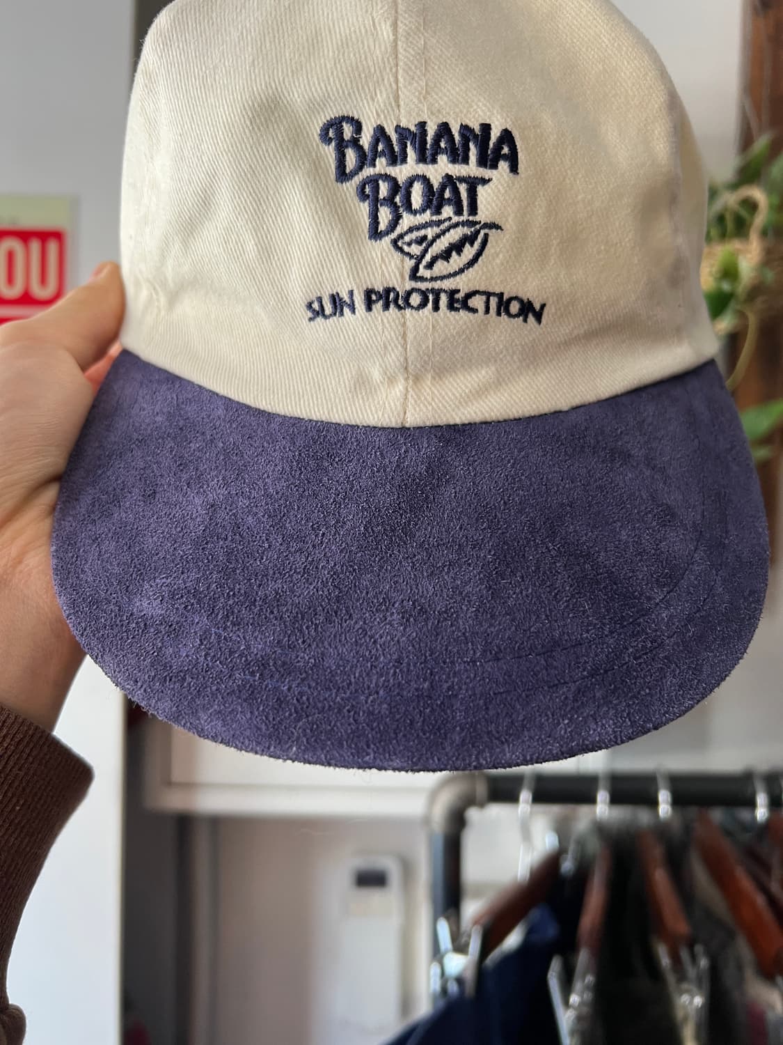 USA 빈티지 BANANA BOAT 투톤 볼캡 상품이미지3