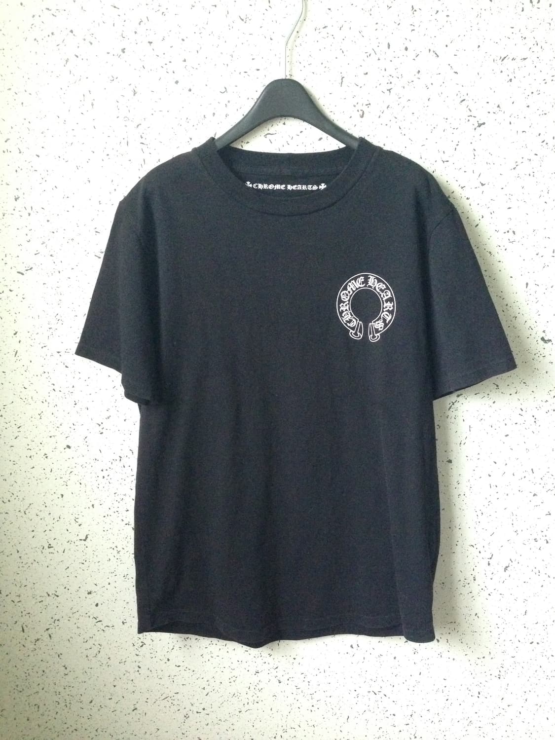 크롬하츠 chromehearts USA 홀스슈 아치로고 반팔티 상품이미지1