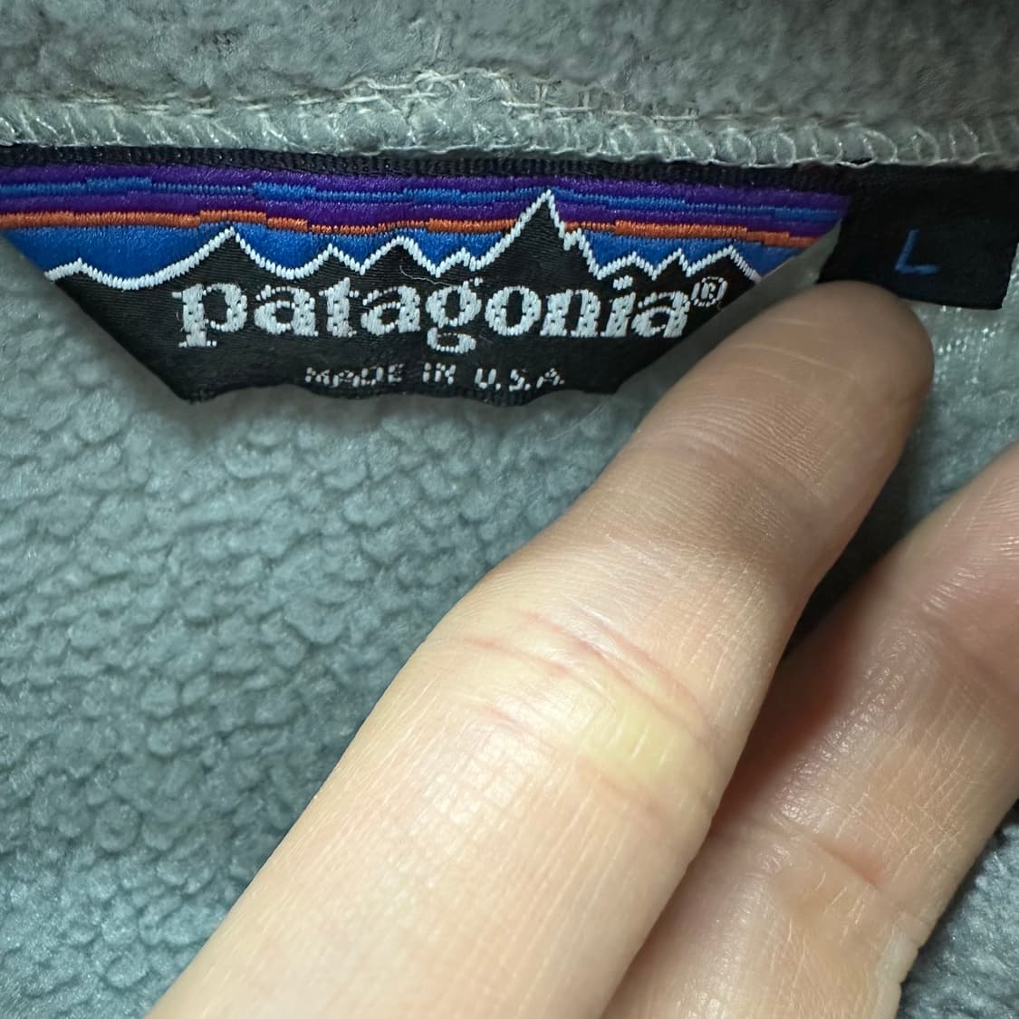 100 파타고니아 USA 남자 시어링 후리스 상품이미지3