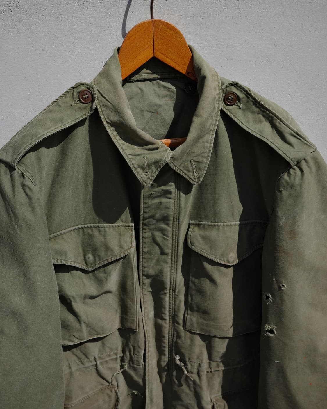 50s usamry m51 디스트레스드 필드자켓 상품이미지2