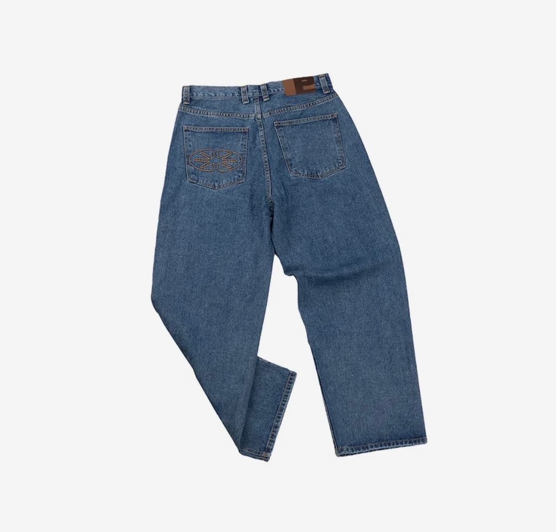 이알티알 데님 팬츠 바지 블루 상품이미지2