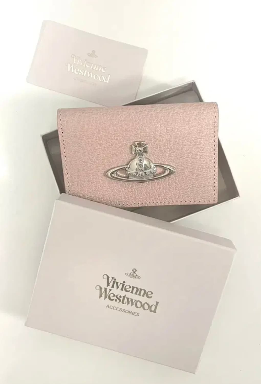 비비안웨스트우드 핑크 카드지갑 지갑 일본 상품이미지1