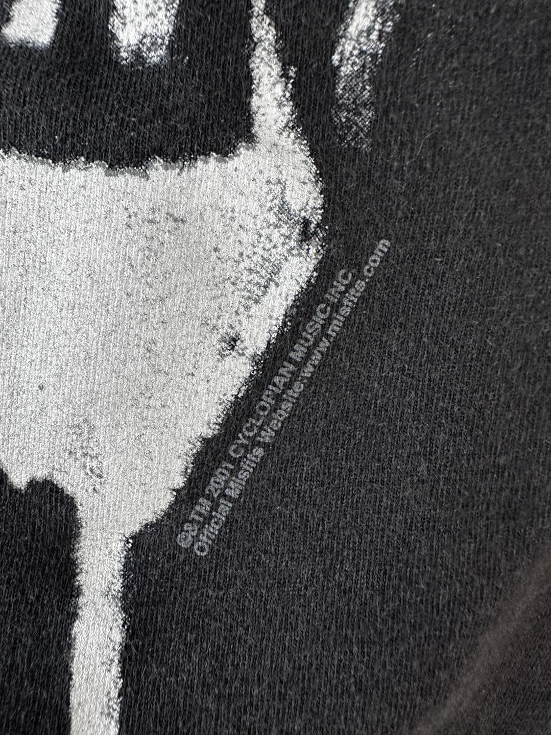 00s og 미스피츠 25주년 밴드티, misfits band tee 상품이미지5