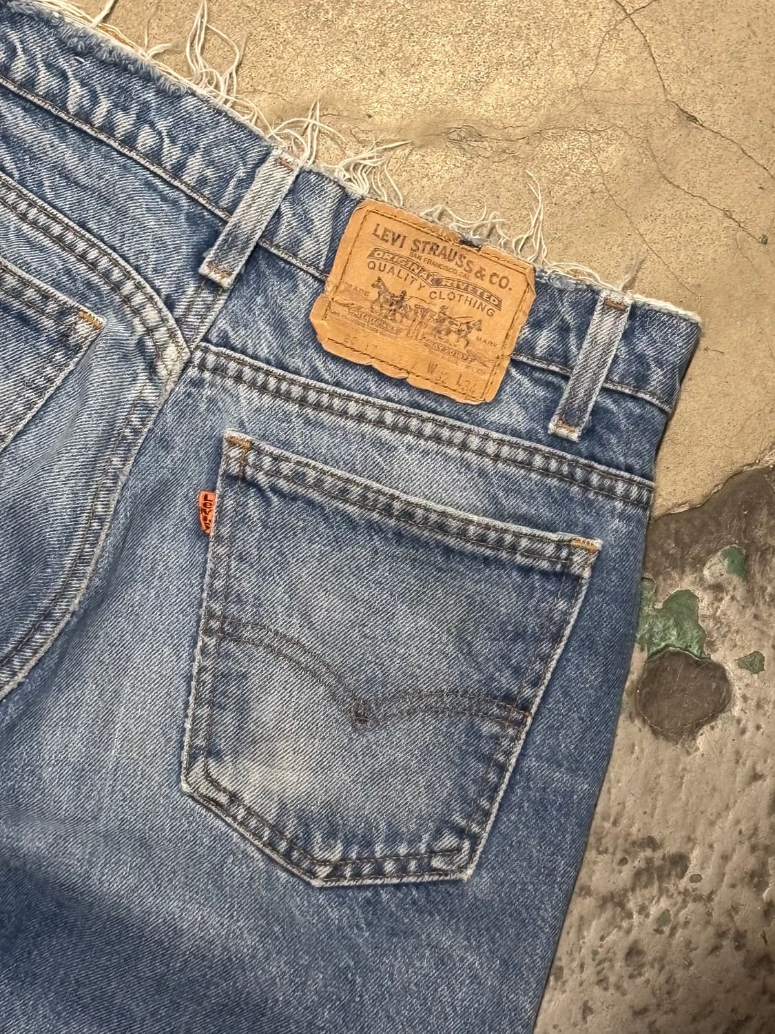 90‘s MADE IN USA 🇺🇸 리바이스 517 부츠컷 오렌지탭 상품이미지9