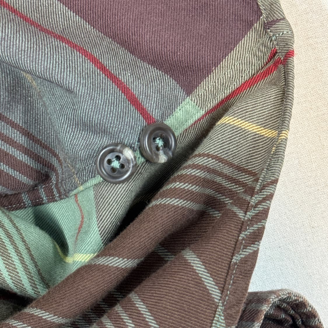 S) 폴로 랄프로렌 투포켓 체크 셔츠 상품이미지5