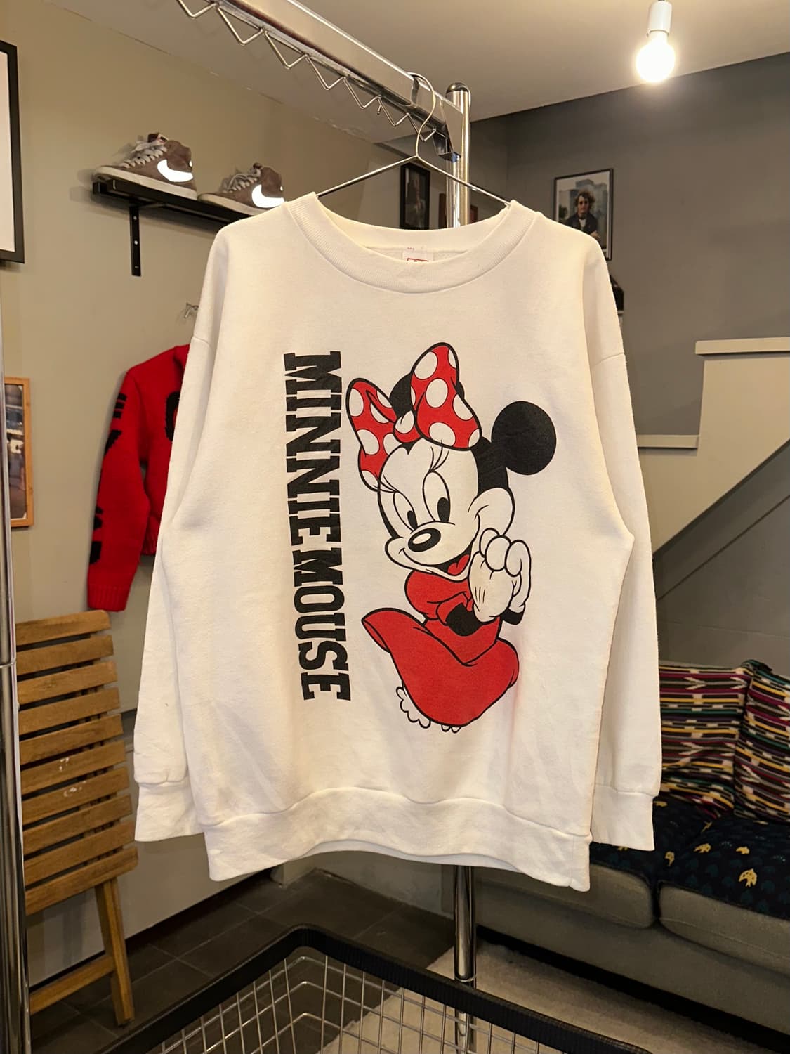 90’s Disney Mickey front/back sweatshirt 상품이미지6