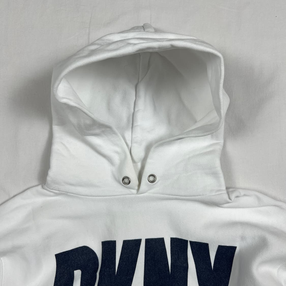 90‘s 도나카란뉴욕 dkny jeans 스펠아웃 후드티 상품이미지3