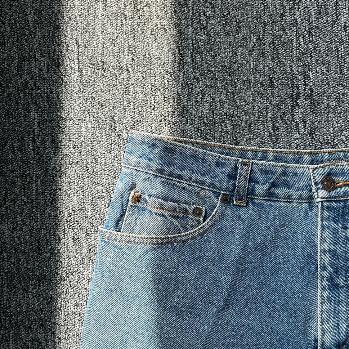 빈티지 리바이스 520 데님 쇼츠 상품이미지2