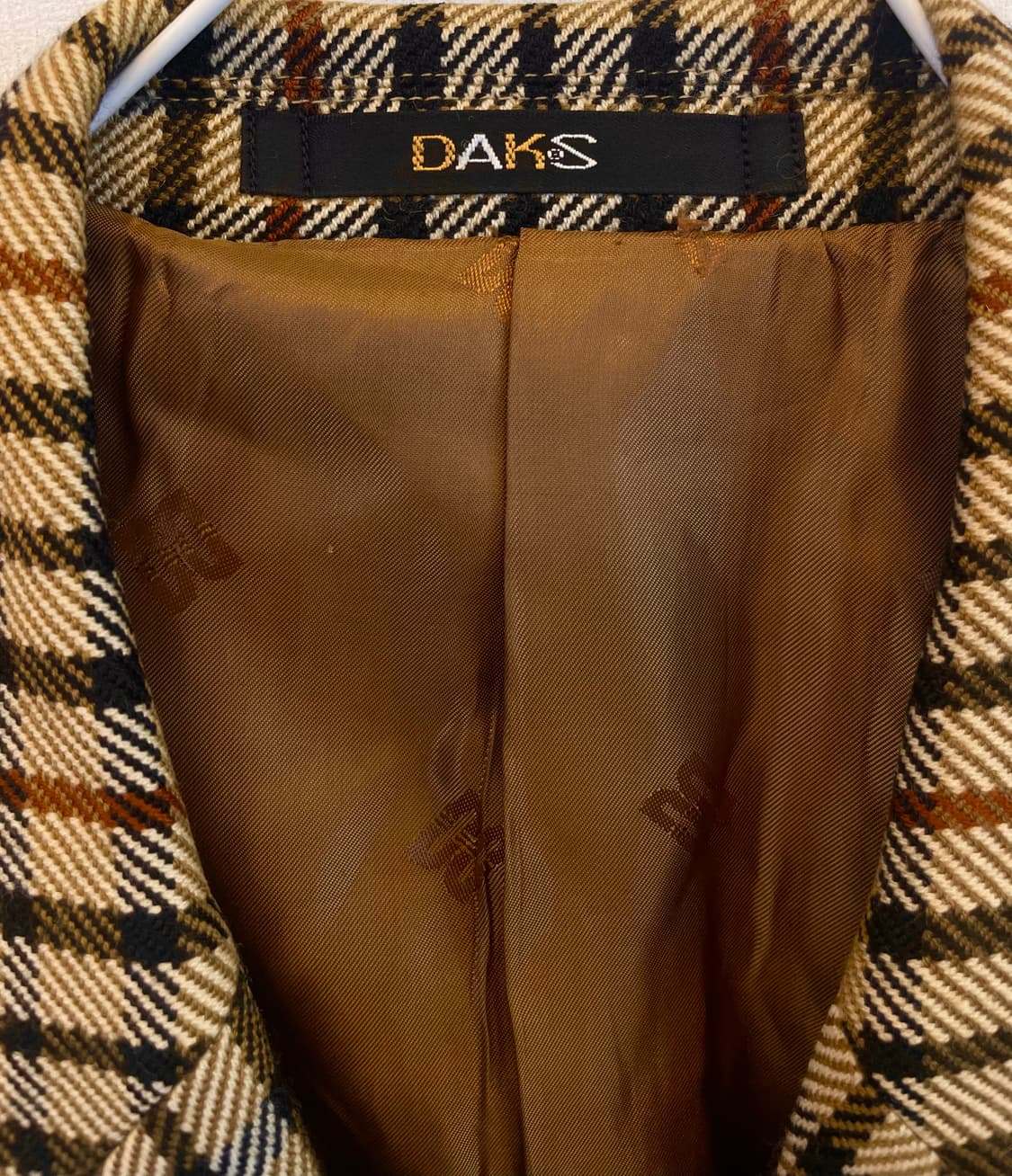 DAKS 닥스 체크자켓 블레이저:) 울자켓 울100% 하객룩출근룩 상품이미지2