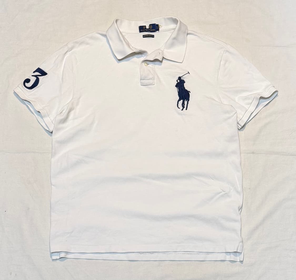 폴로 랄프로렌 빅포니 치프키프 신형 카라티 화이트 상품이미지1