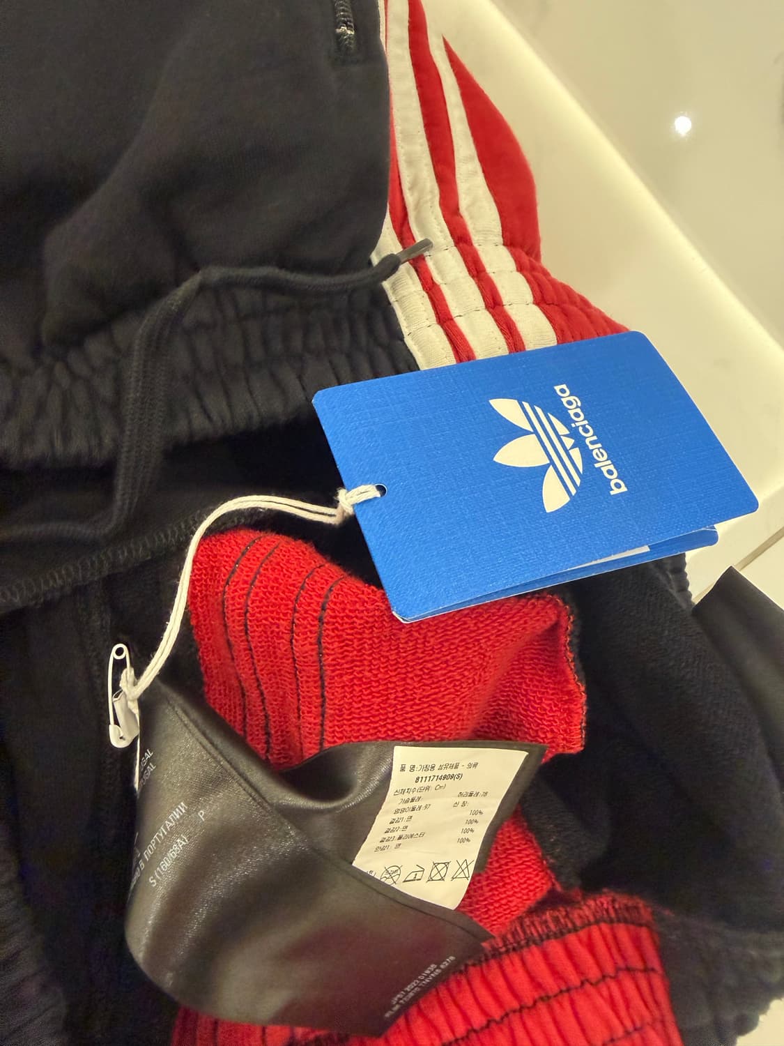 [S]발렌시아가×아디다스 배기 스웻팬츠 상품이미지8