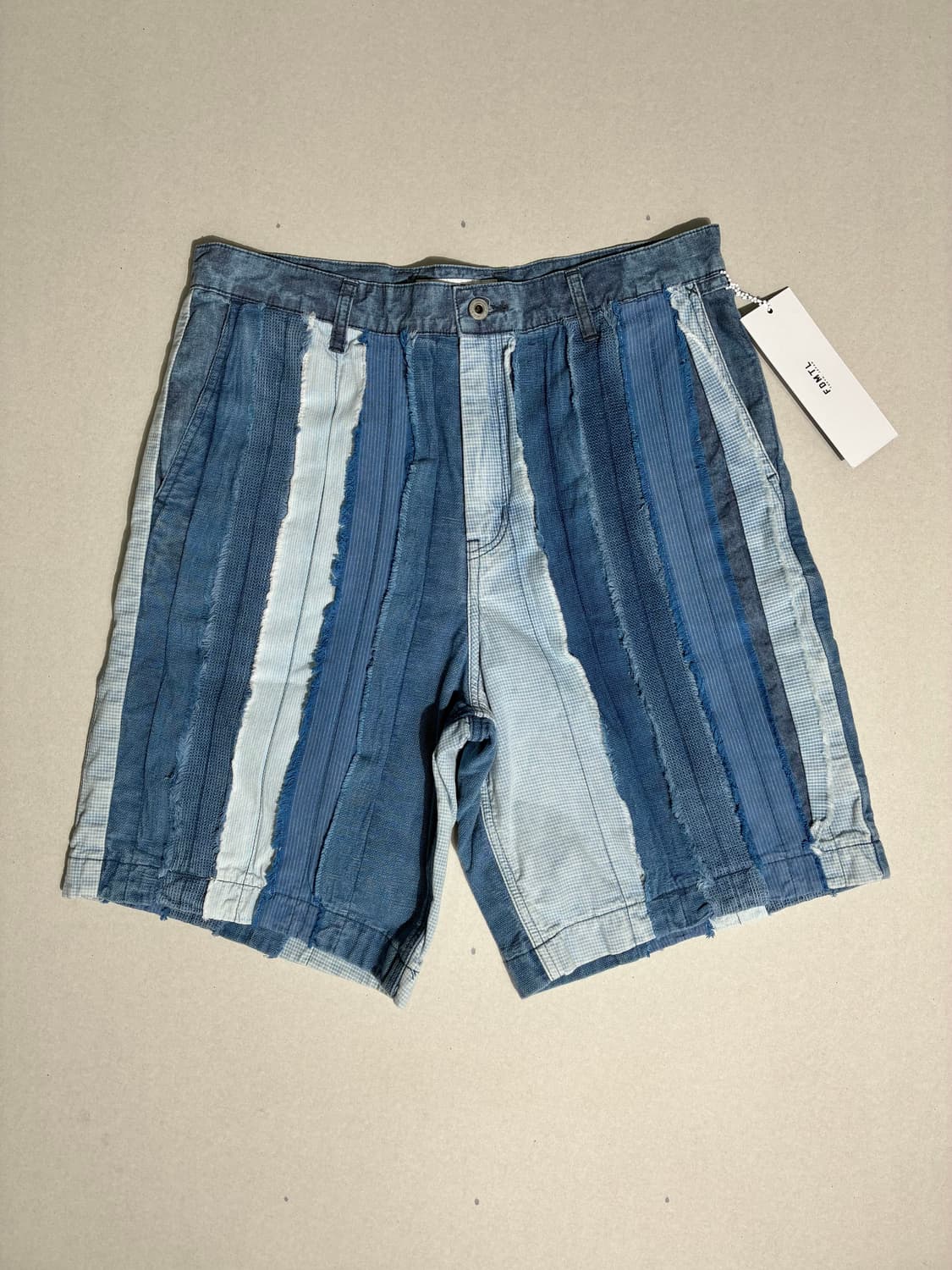 FDMTL 펀더멘탈 오비 스트립 데님 반바지 W32 상품이미지1