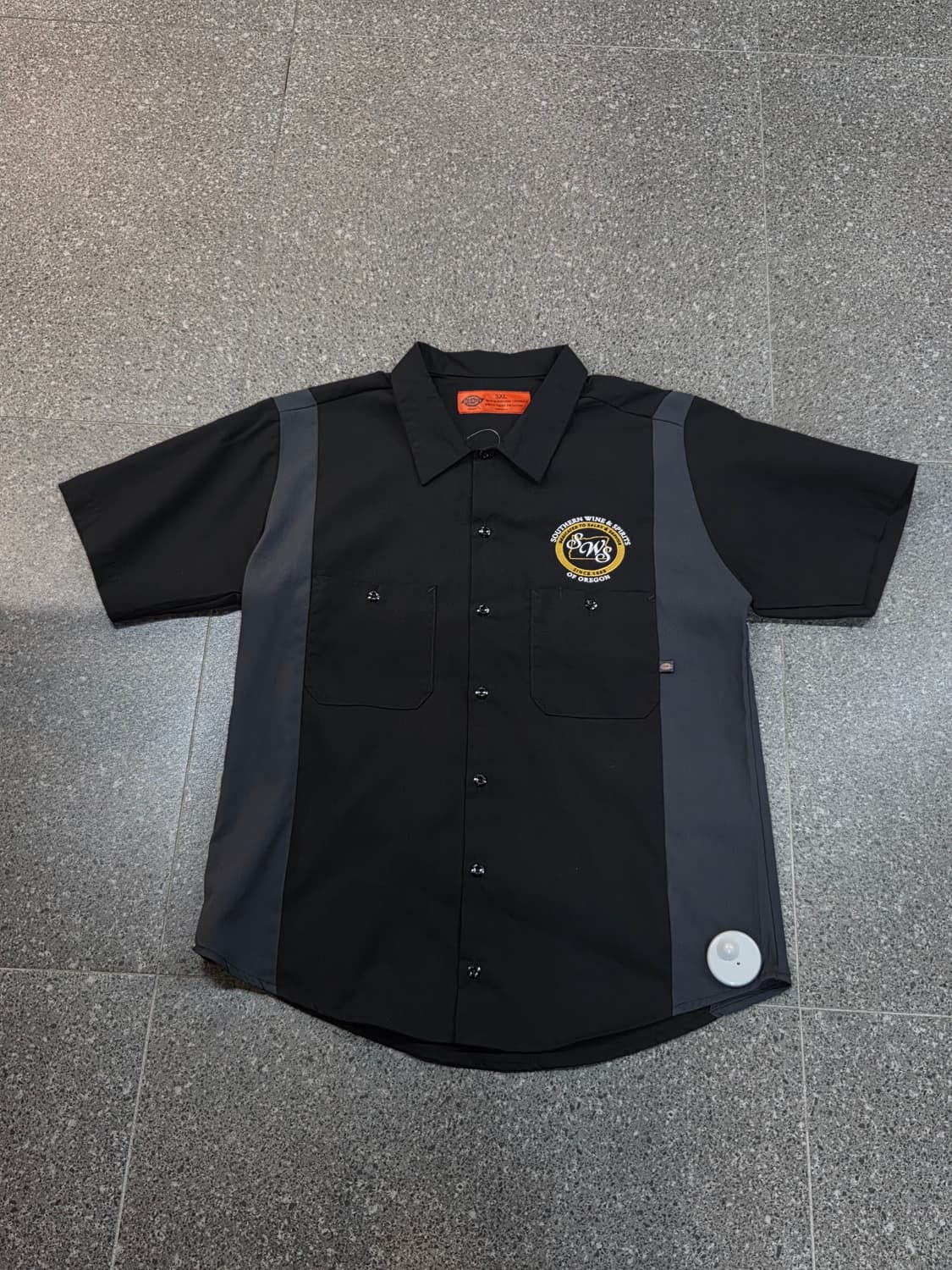 Dickies 디키즈 블랙 그레이 반팔셔츠 상품이미지2