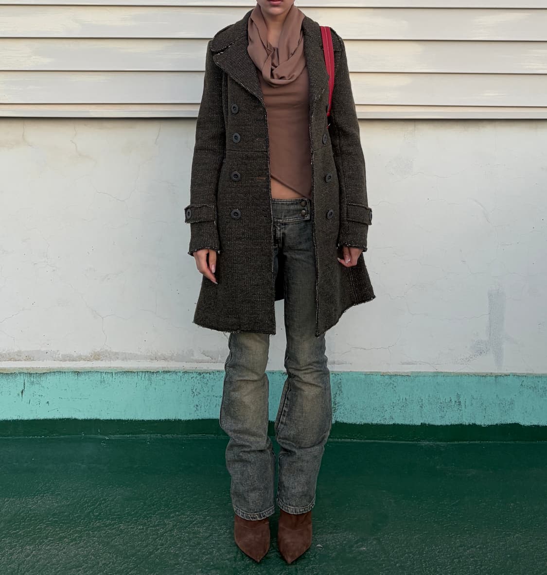 FUTURUM Wool Trench Coat made in Italy 상품이미지8