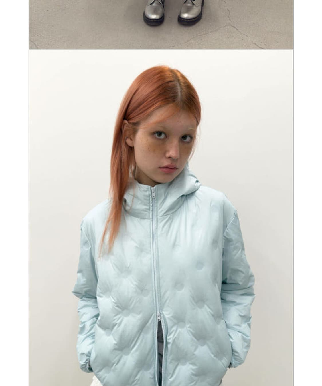 타입서비스 Bonded Dot Down Jacket [Blue]
 상품이미지4