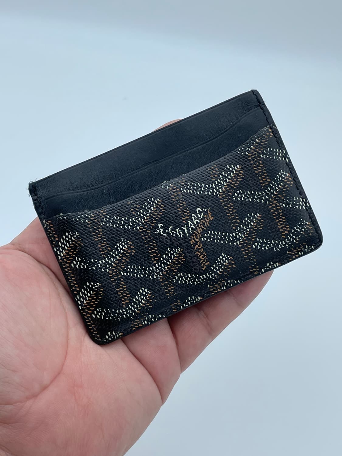 [ 정품 ] 고야드 생쉴피스 카드지갑 블랙, 최저가  상품이미지2