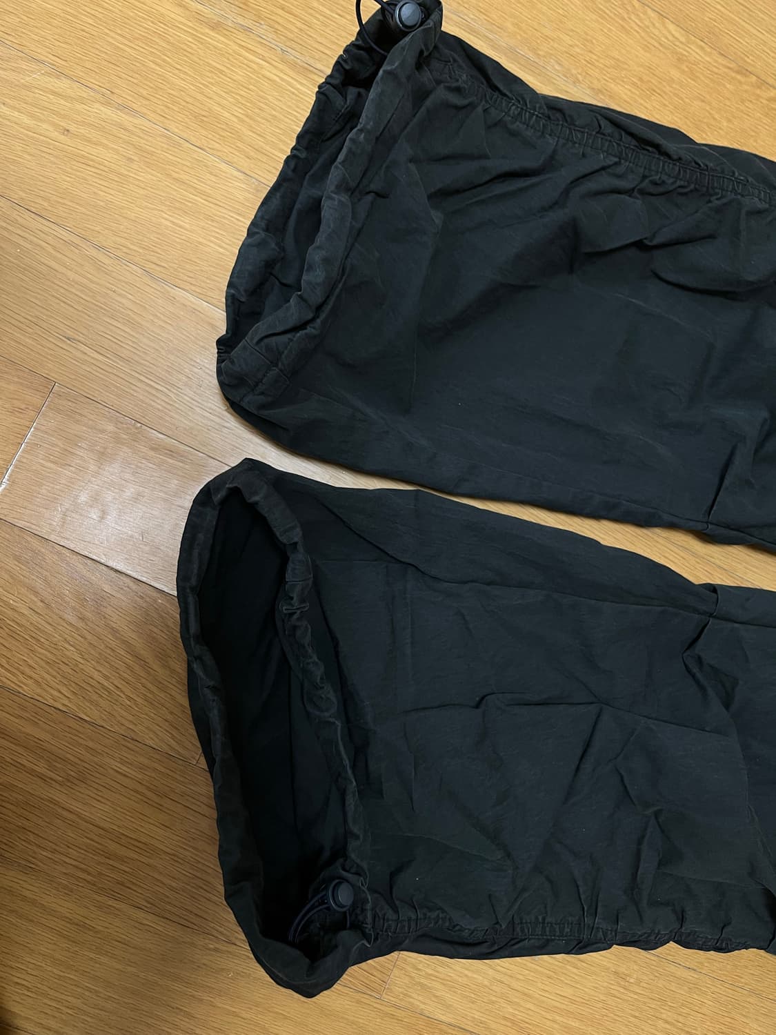 코이세이오 퍼커링 팬츠 블랙 0 상품이미지3