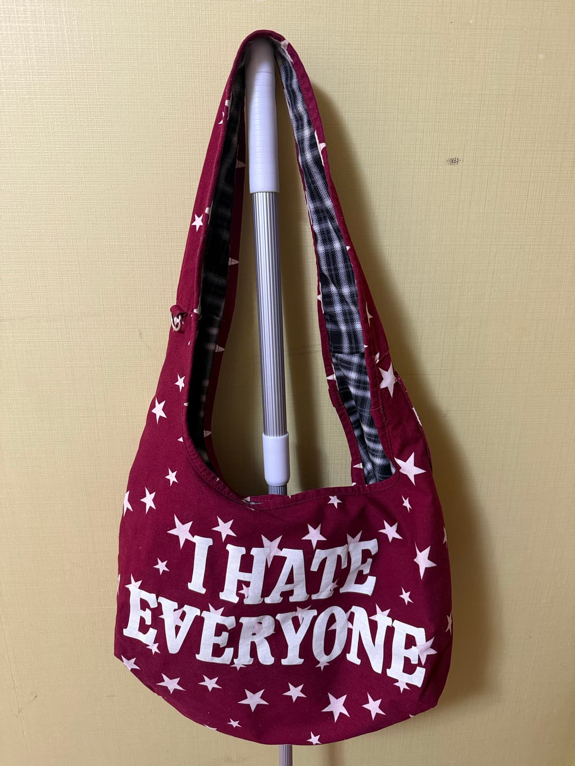 루저스클럽 리버서블 스타 숄더백 레드 상품이미지1