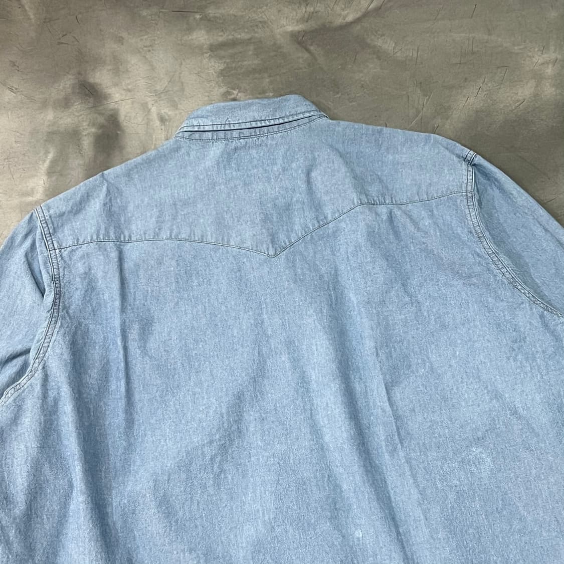  랭글러 자수 웨스턴 데님 셔츠 y14647 상품이미지5